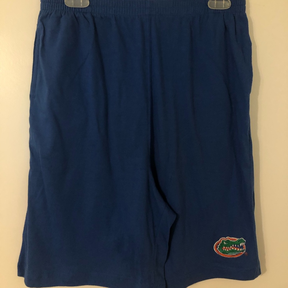 University of Florida Gator blue cotton shorts